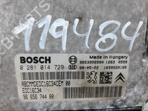 Engine control unit (ECU) CITROËN C4 Picasso I MPV (UD_)  | BP20743335M57 