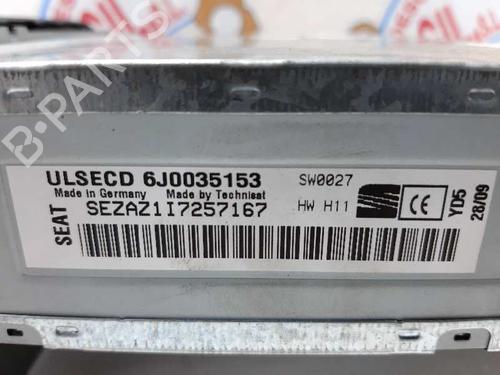 Radio SEAT IBIZA IV SC (6J1, 6P5)  | BP20732518E6 
