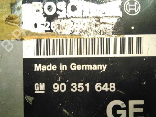 Engine control unit (ECU) OPEL VECTRA A (J89) 2.0 i (F19, M19) | BP20799047M57 