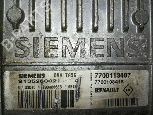Engine control unit (ECU) RENAULT CLIO II (BB_, CB_) 1.4 (B/CB0C, B/CB0S) | BP20802369M57 