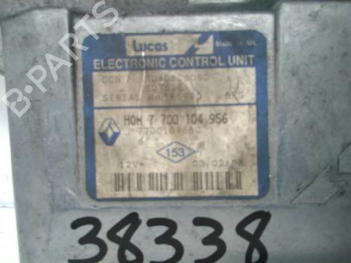 Engine control unit (ECU) RENAULT CLIO II (BB_, CB_) 1.9 D (B/CB0E, BB0J) | BP20797541M57 