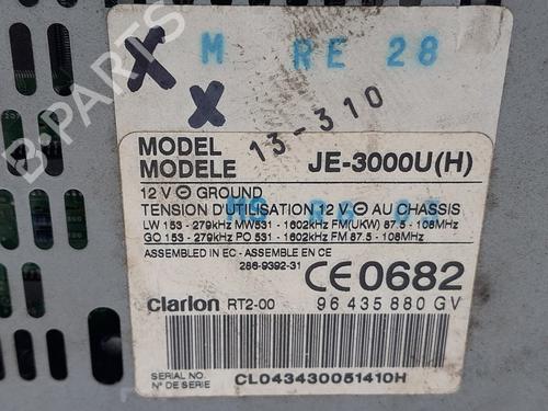 Radio PEUGEOT 607 (9D, 9U) 2.2 HDi | BP20763047E6 