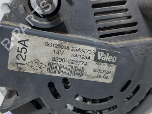 Alternator RENAULT CLIO II (BB_, CB_)  | BP20753884M7 