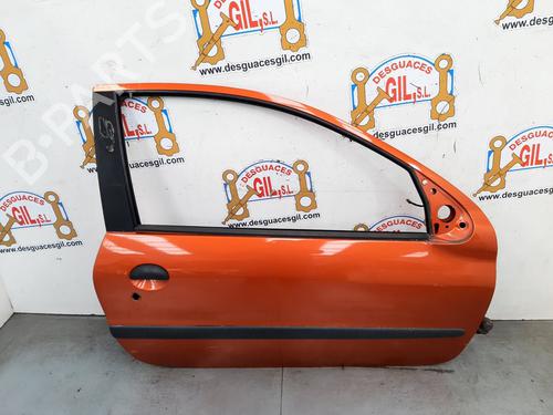Used Right front door PEUGEOT 206 Hatchback (2A/C) 1.9 D (69 hp) 20768564
