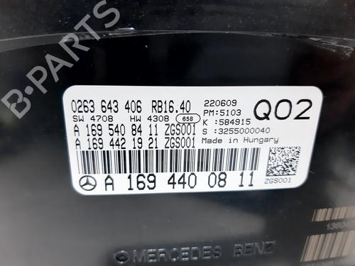Instrument cluster MERCEDES-BENZ A-CLASS (W169) A 180 CDI (169.007, 169.307) | BP20751940C47 
