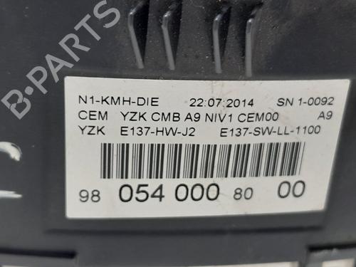 Instrument cluster PEUGEOT 208 I (CA_, CC_) 1.4 HDi | BP20765471C47 