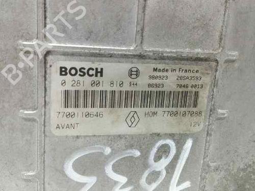 Engine control unit (ECU) RENAULT MEGANE I Classic (LA0/1_)  | BP20773742M57 