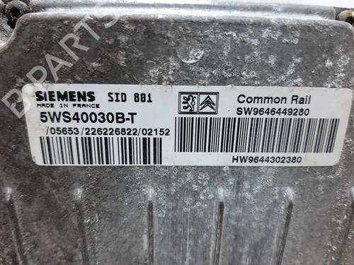 Engine control unit (ECU) PEUGEOT 307 Break (3E) 2.0 HDI 90 | BP20753964M57 
