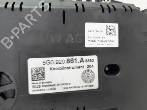 Instrument cluster VW GOLF VII (5G1, BQ1, BE1, BE2) | BP30905843C47