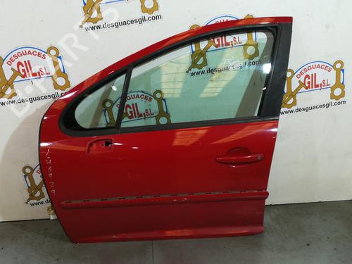 Used Left front door PEUGEOT 207 (WA_, WC_) 1.6 HDi (90 hp) 20757883