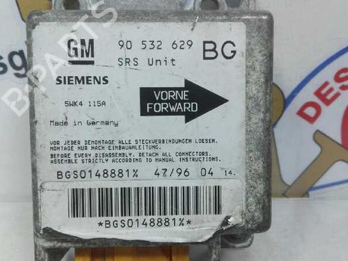 ECU airbags OPEL TIGRA (S93) 1.4 16V (F07) | BP20806204M53 