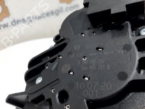 Rear wiper motor VW GOLF VI (5K1)  | BP20739905M102 