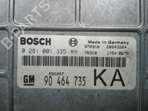 Engine control unit (ECU) OPEL VECTRA B (J96) 1.7 TD (F19) | BP20799067M57 