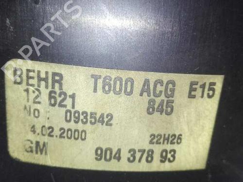 Varmeblæser OPEL ZAFIRA A MPV (T98) 2.0 DTI 16V (F75) | BP20792573M62 