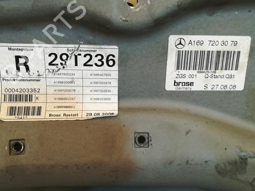 Rudehejsemekanisme Højre foran MERCEDES-BENZ A-CLASS (W169) A 180 CDI (169.007, 169.307) | BP20755818C23 
