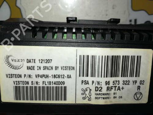 Climate control PEUGEOT 407 SW (6E_, 6D_)  | BP21043669I5 