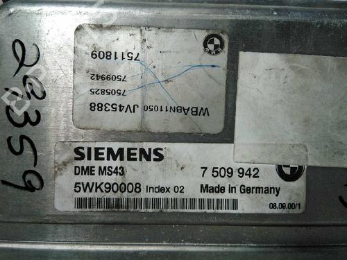 Engine control unit (ECU) BMW 3 (E46) 328 i | BP20791632M57