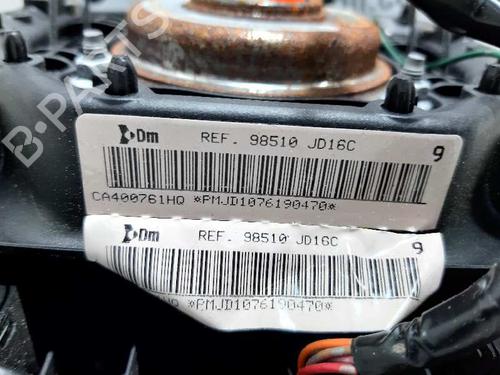 Førerens kollisjonspute NISSAN QASHQAI / QASHQAI +2 I (J10, NJ10, JJ10E) 2.0 dCi | BP20736490C9 