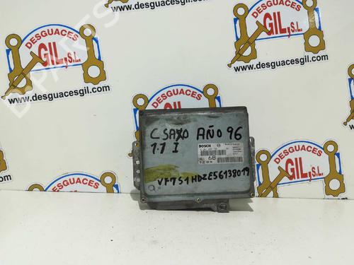Used Engine control unit (ECU) CITROËN SAXO (S0, S1) 1.1 X, SX (60 hp) 20796509