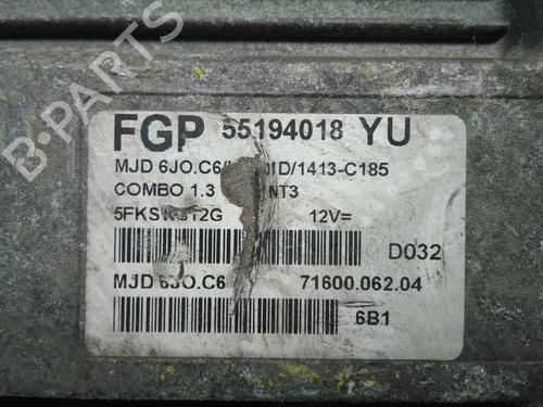 Engine control unit (ECU) OPEL COMBO Box Body/MPV 1.7 CDTI 16V | BP20799428M57 