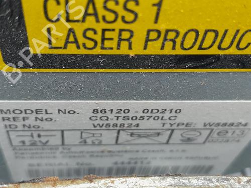 Radio TOYOTA YARIS (_P9_) | BP30618419E6