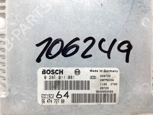 Engine control unit (ECU) PEUGEOT 307 (3A/C) 2.0 HDi 110 | BP20737967M57 
