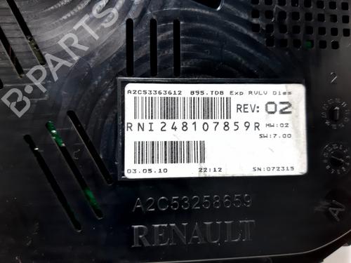 Instrument cluster RENAULT MEGANE III Hatchback (BZ0/1_, B3_) 1.5 dCi | BP20754061C47 