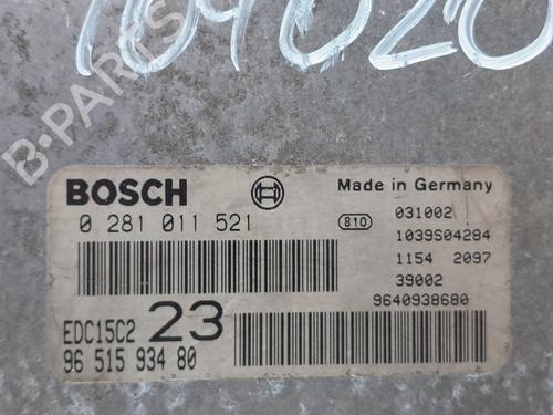 Engine control unit (ECU) CITROËN XSARA PICASSO (N68) 2.0 HDi | BP20769343M57 