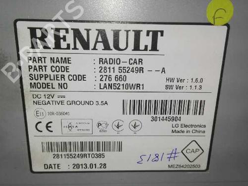 Módulo eletrónico RENAULT CLIO IV (BH_)  | BP20789239M83 