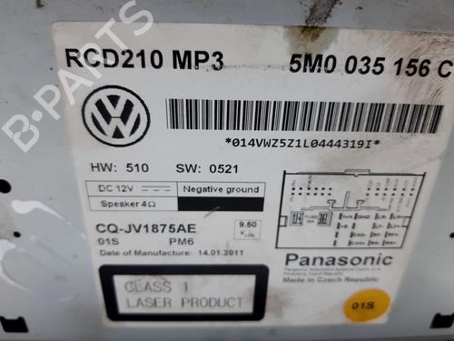 Radio VW POLO V (6R1, 6C1) 1.6 | BP20746386E6 