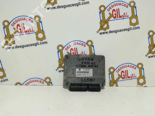 Used Engine control unit (ECU) SKODA FABIA I (6Y2) [1999-2008]  20796093