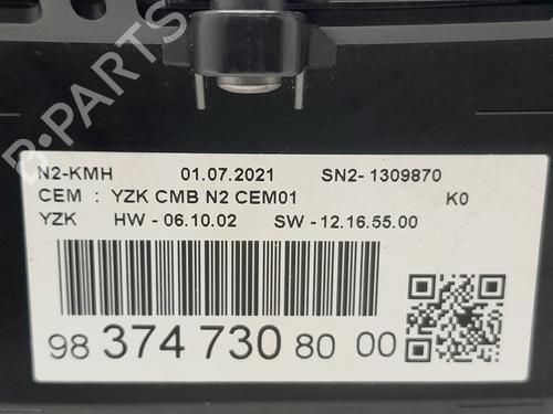 Instrument cluster PEUGEOT EXPERT Van (V_)  | BP24432449C47 