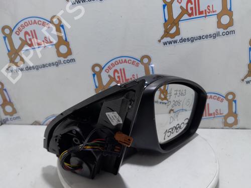 Used Right mirror PEUGEOT 308 SW II (LC_, LJ_, LR_, LX_, L4_) 1.6 HDi 92 (92 hp) 20760147