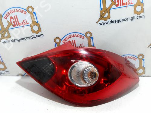 Used Right taillight OPEL CORSA D (S07) 1.2 LPG (L08, L68) (75 hp) 20758211