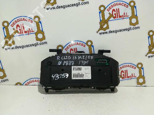Instrument cluster RENAULT CLIO III (BR0/1, CR0/1) 1.5 dCi (BR0H, CR0H, CR1S, BR1S) | BP20792754C47 