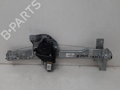 Used Front right window mechanism Front right window mechanism PEUGEOT 208 I (CA_, CC_) 1.6 HDi (92 hp) 34131775 34131775