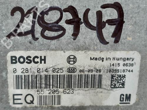 Engine control unit (ECU) OPEL ASTRA H GTC (A04) | BP39190256M57 - Image 6