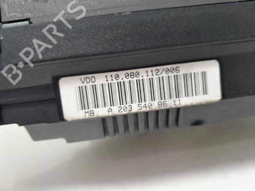 Instrument cluster MERCEDES-BENZ C-CLASS Coupe (CL203) C 220 CDI (203.706) | BP31320510C47 