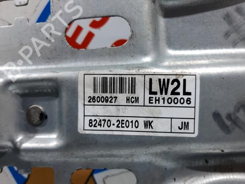 Front left window mechanism HYUNDAI TUCSON (JM) 2.0 CRDi | BP20744265C22 