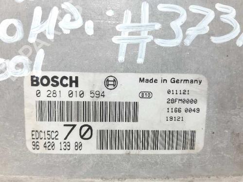 Engine control unit (ECU) PEUGEOT 206 Hatchback (2A/C) 2.0 HDI 90 | BP20731637M57 