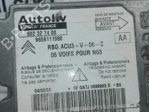 Kollisjonspute styreenhet CITROËN XSARA PICASSO (N68) 2.0 HDi | BP20804704M53