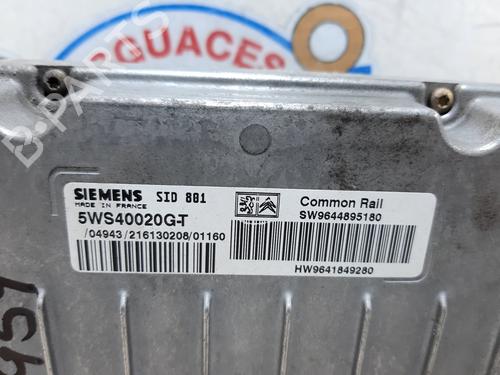 Engine control unit (ECU) PEUGEOT 307 (3A/C) 2.0 HDi 90 | BP20739039M57 