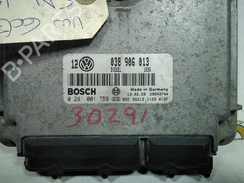 Engine control unit (ECU) VW GOLF IV (1J1) 1.9 SDI | BP20792731M57 
