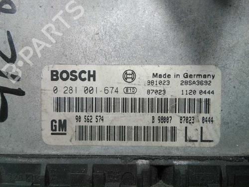 Engine control unit (ECU) OPEL ASTRA G Hatchback (T98) 2.0 DI (F08, F48) | BP20799350M57 