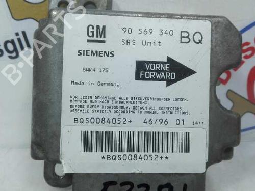 Airbag styreenhed OPEL VECTRA B (J96) 2.2 DTI 16V (F19) | BP20805973M53 