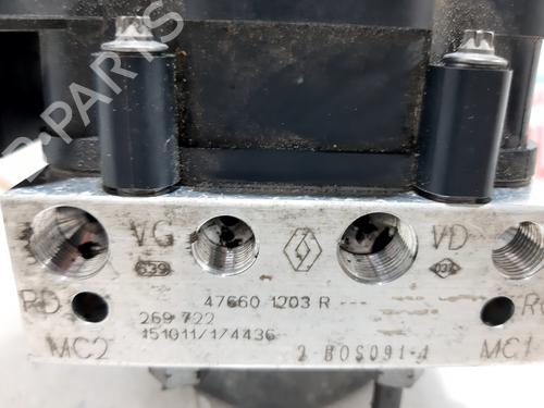 ABS pump RENAULT CLIO IV (BH_)  | BP20755451M43 