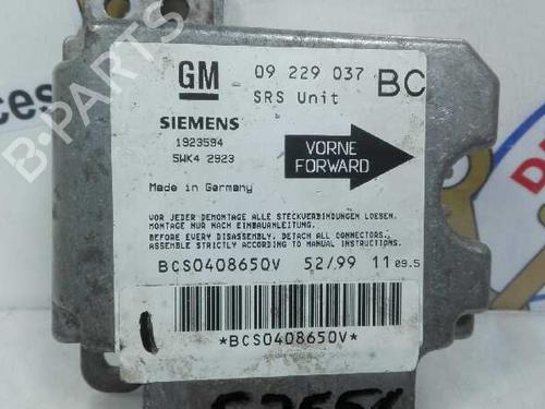 Kollisjonspute styreenhet OPEL ASTRA G Hatchback (T98) 1.6 16V (F08, F48) | BP20806088M53 