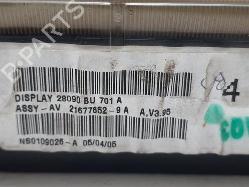 Display monitor NISSAN ALMERA II Hatchback (N16) 1.5 dCi | BP20759820C48 