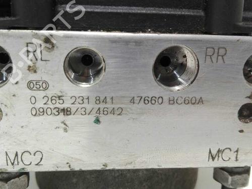 ABS pump NISSAN MICRA III (K12) 1.2 16V | BP20788753M43 