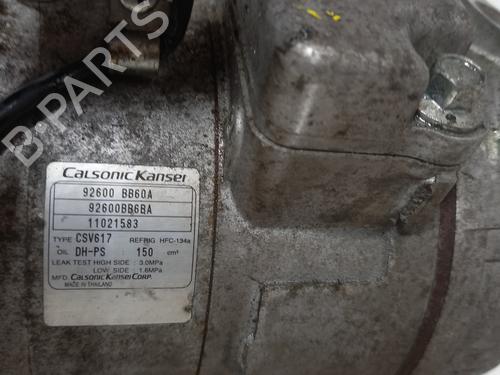 AC compressor NISSAN QASHQAI / QASHQAI +2 I (J10, NJ10, JJ10E) 1.6 dCi | BP20757695M34 